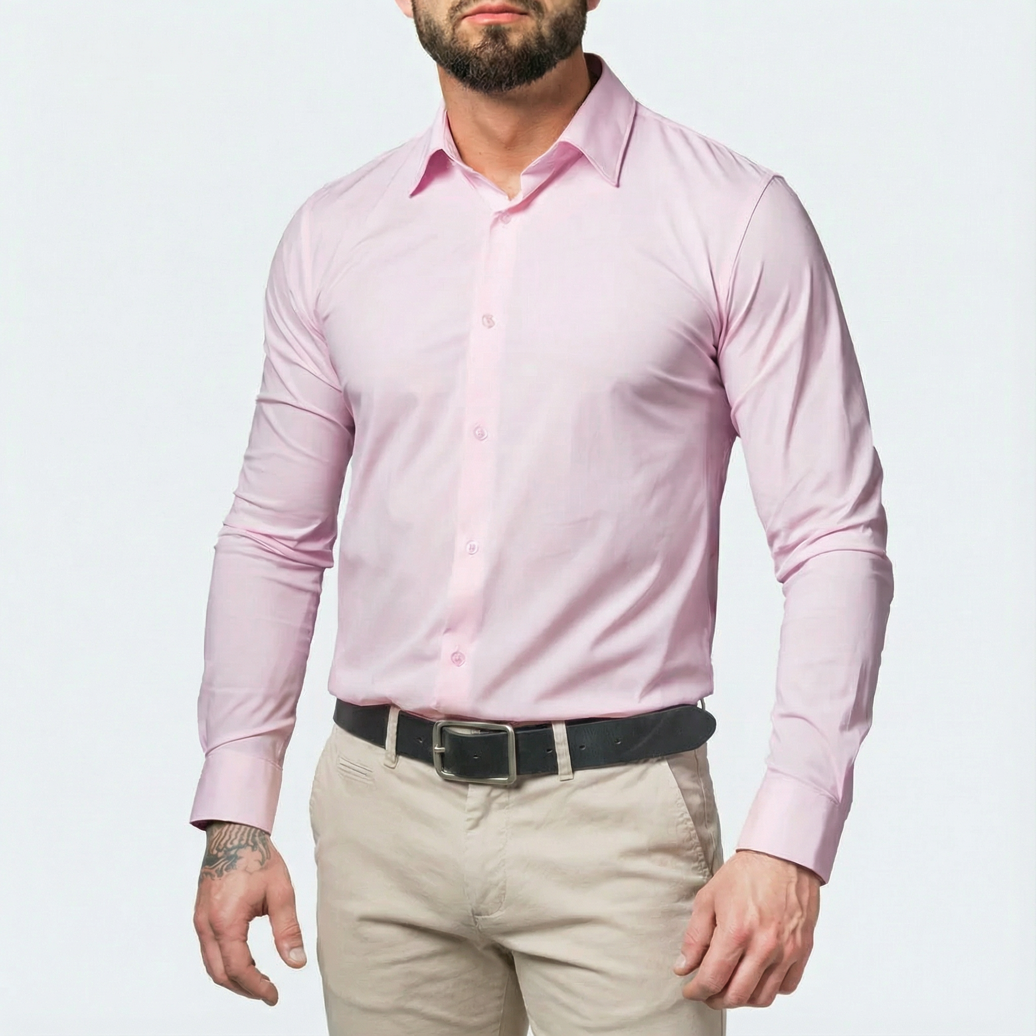 The "Limitless" Commuter Shirt - 4-Way Stretch & Non-Iron