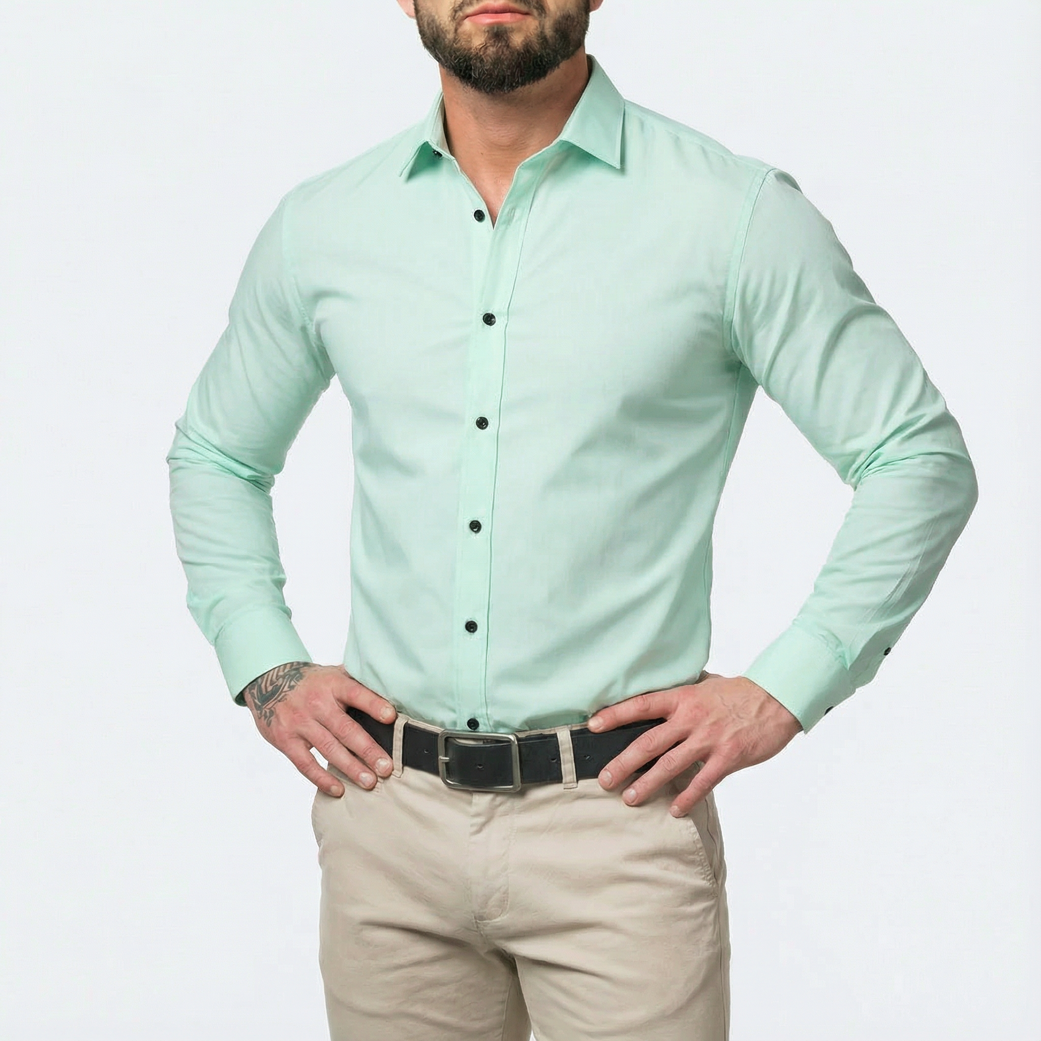 The "Limitless" Commuter Shirt - 4-Way Stretch & Non-Iron
