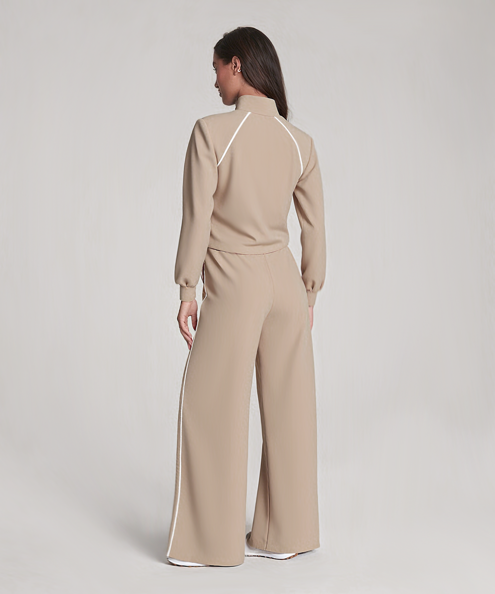 AirEssentials Pique Half Zip Jumpsuit