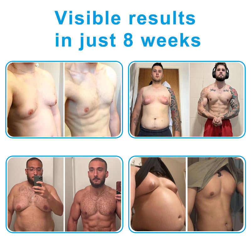 Sugoola® COREHEAT Men’s Chest Fat Reduction Compression Shirt