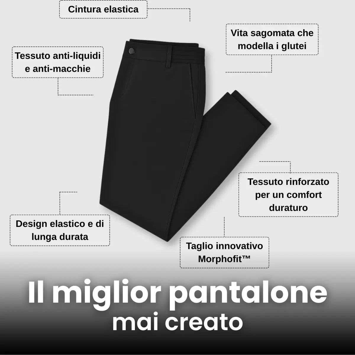 Pantalone Elasticizzato MorphoFit™