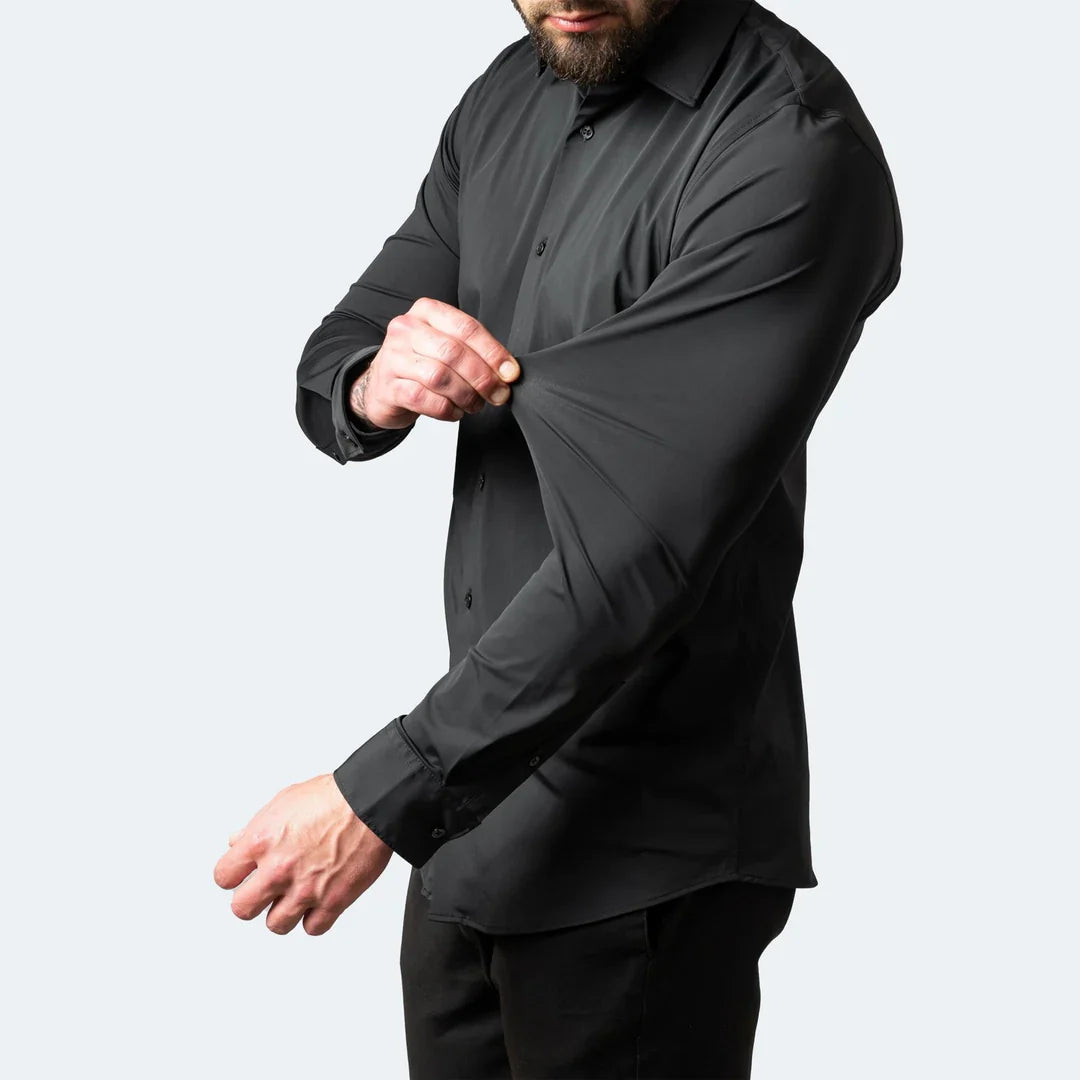 The "Limitless" Commuter Shirt - 4-Way Stretch & Non-Iron